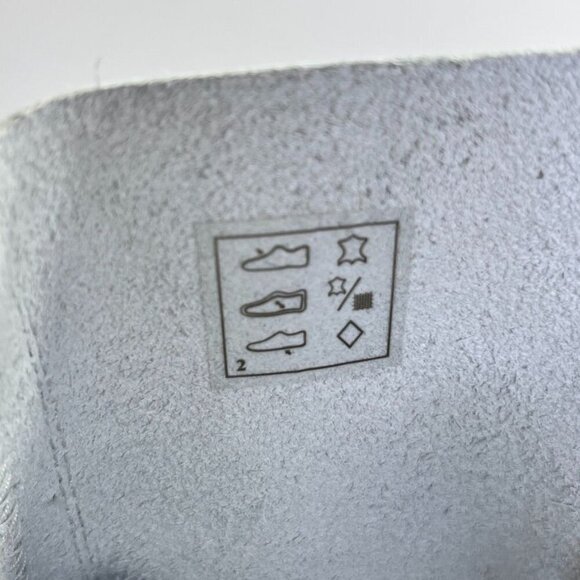 Dr Martens 1460 Pascal Max Optical White Pisa Leather Platform Boots Size US 9 - Picture 13 of 16